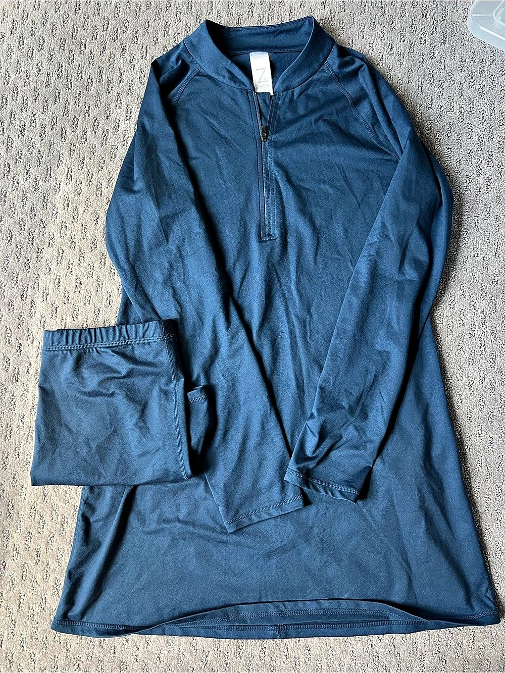 Z by Zella Blue Sports Dress with Shorts